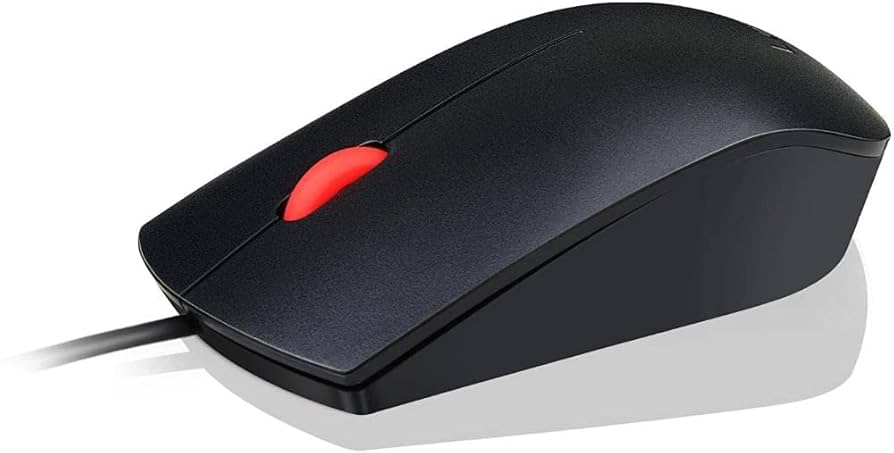 Lenovo - Lenovo office マウス 付き　早い者勝ち Amazon | Lenovo 4Y50R20863 mice USB Optical 1600 DPI